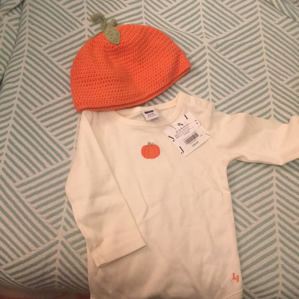 Janie and jack onesie and hat